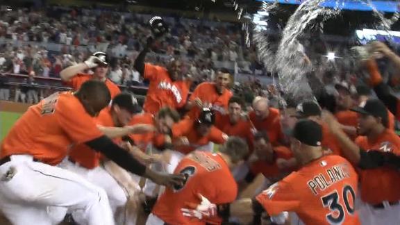 Mathis' slam in 9th lifts Marlins past Padres