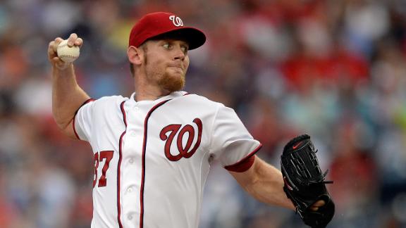 Brewers get to Storen, spoil Strasburg's gem