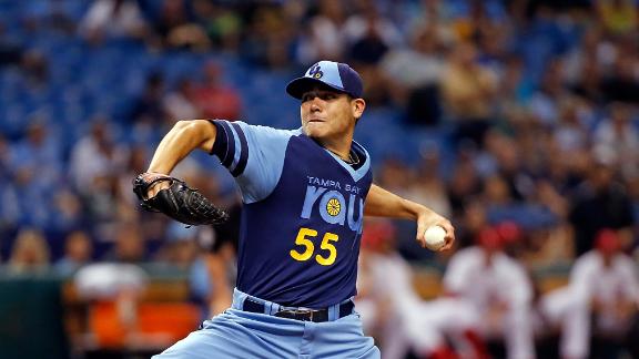 Moore wins again as Rays blank White Sox