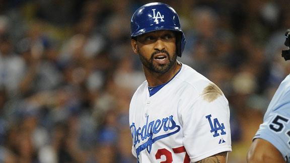 Dodgers' Kemp (shoulder) goes back on DL