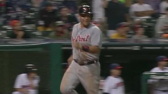 Tigers extend Central lead, beat Indians in 10
