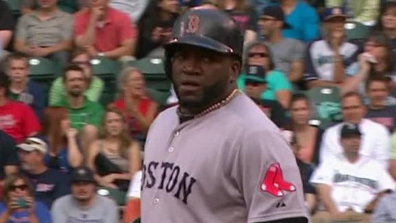 Ortiz breaks career record for hits by a DH
