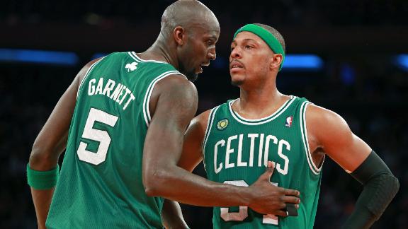 Nets achieve 'balance' with KG, Pierce adds