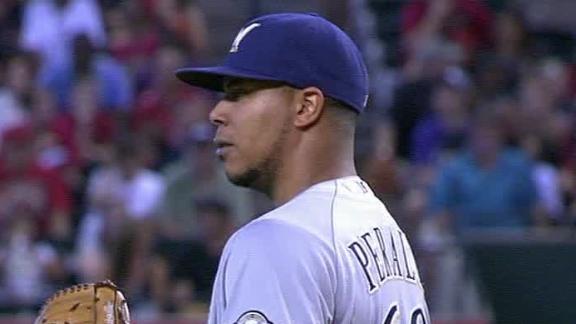 Brewers snap 4-game slide behind Peralta