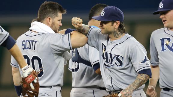 Rays beat Jays for 15th win in last 17 games
