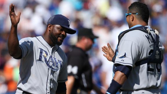 Sizzling Rays buoyed by Hellickson, Myers