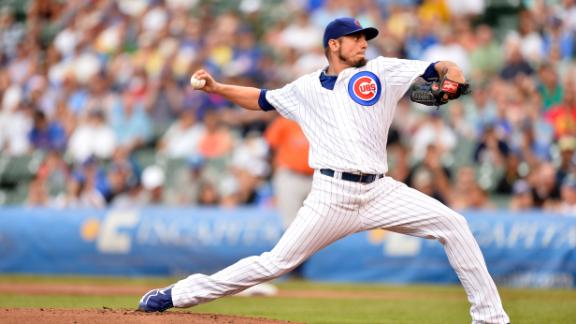 Rangers acquire Garza in deal with Cubs