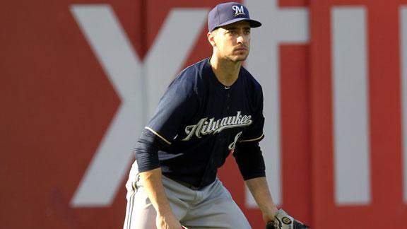 Brewers' Braun says he will speak when able to