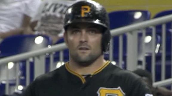 McKenry has 4 hits, leads Pirates by Marlins
