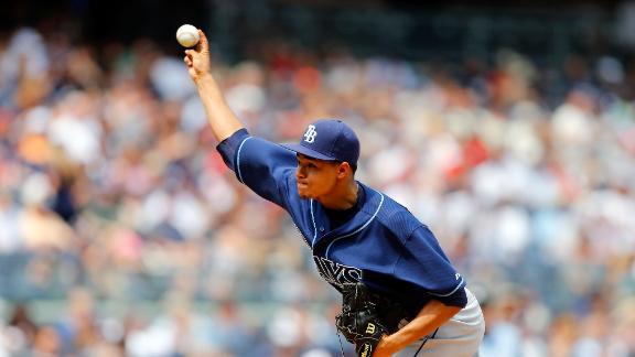Archer shines with 2-hitter as Rays blank Yanks