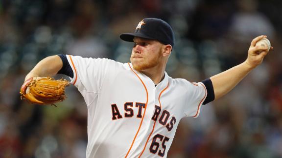 Oberholtzer helps Astros shut out Red Sox