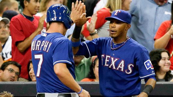 Rangers rally by Astros for 5th straight win