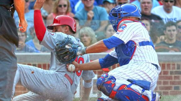 Castro pulled by Sveum as Cubs fall to Cards