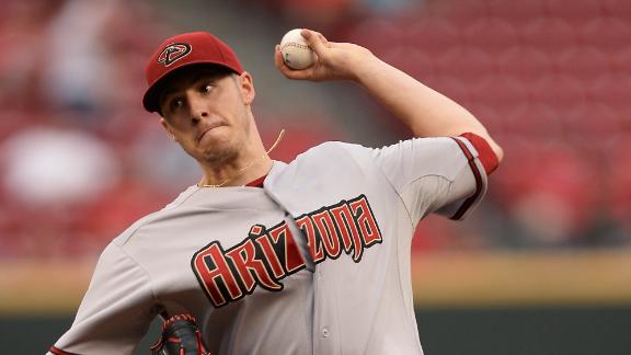 Goldschmidt's slam backs Corbin, lifts D-backs