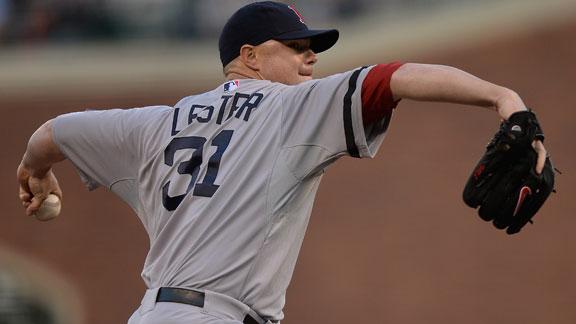 Lester, Boston quiet S.F., pound Lincecum