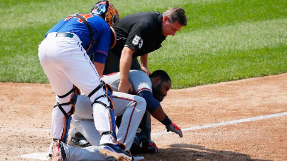 Braves' Heyward has surgery on broken jaw