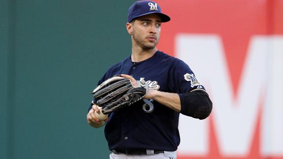 Braun's teammates embrace PED admission