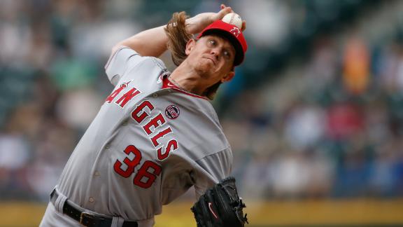 Weaver guides Angels to sweep of Mariners