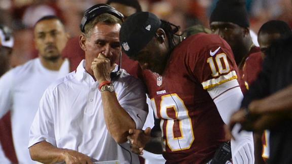 RG III cleared to play but status still unclear