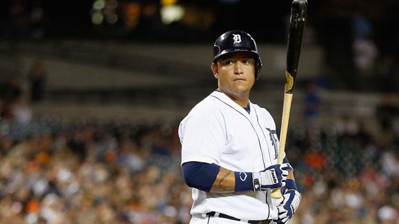 Cabrera out of lineup for 3rd straight game