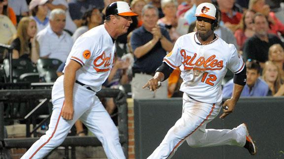 Tillman, O's top Yanks as managers quarrel