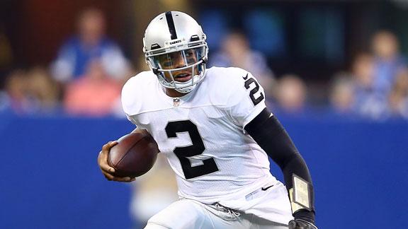 QB Pryor starts Week 2 for Raiders vs. Jags