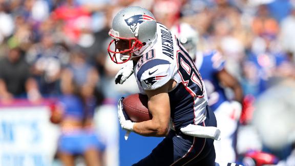Source: Pats' Amendola unlikely to face Jets