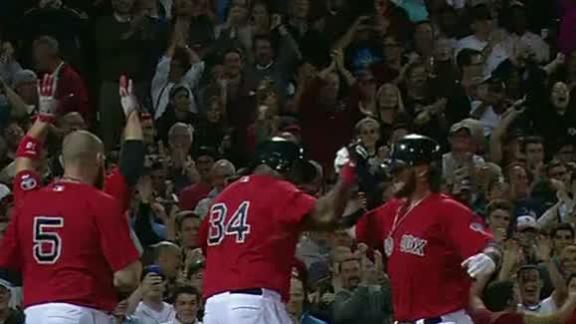 Saltalamacchia slam lifts Red Sox by Yanks