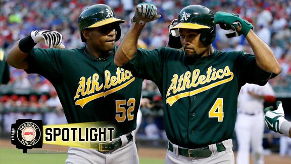 A's edge Rangers to extend lead in AL West