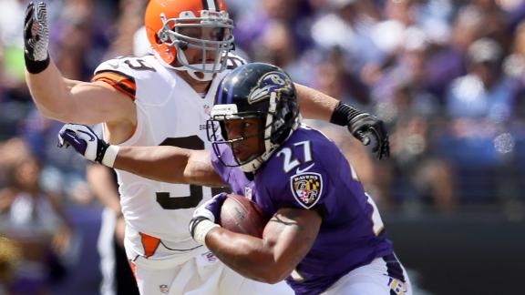 Ravens' Rice won't have to practice to play