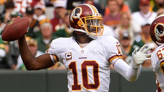 RG III: Peterson return didn't add pressure