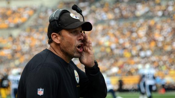 Steelers' Brown 'good' with Haley after talk