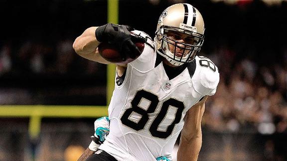 Saints' Graham 1st TE to win monthly honor