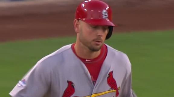Holliday, Cards push Dodgers to brink