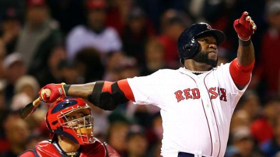 Red Sox rout error-prone Cards in Game 1