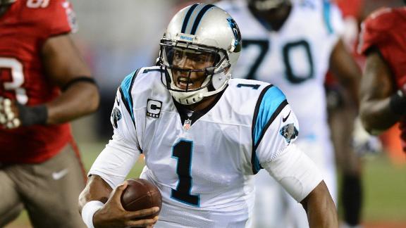 Newton, Panthers cruise past winless Bucs