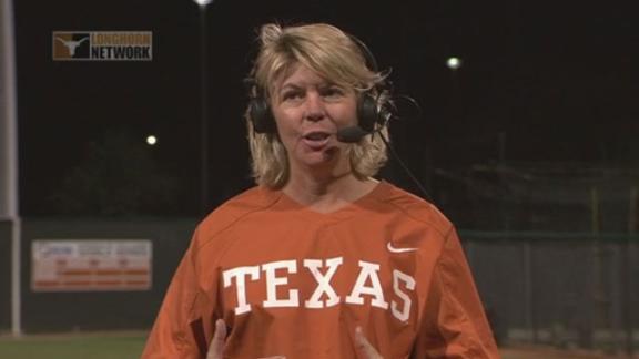 Texas Softball Coach Clark Evaluating Team During Fall Ball