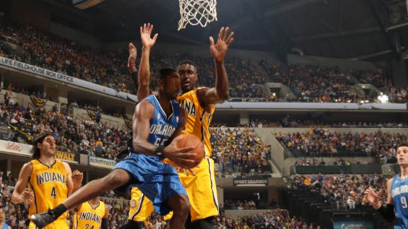George, Pacers take down Magic in opener