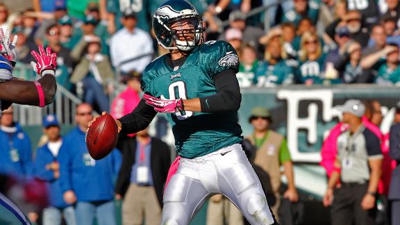 Eagles tab Foles as starting QB vs. Raiders