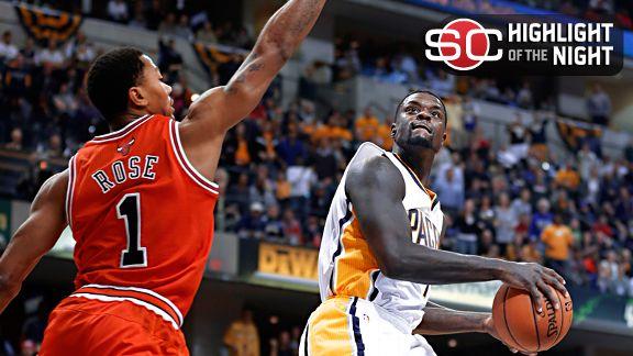 Pacers remain unbeaten with rout of Bulls