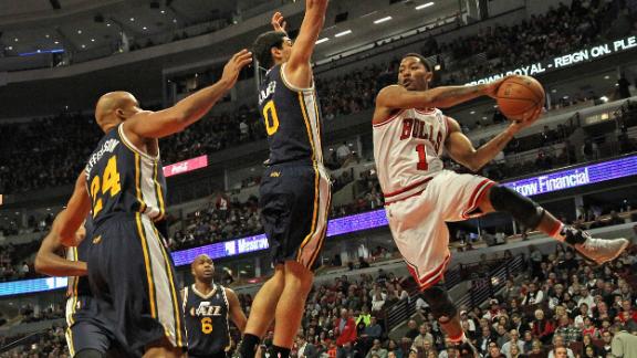 Bulls ease by winless Jazz behind Deng, Boozer