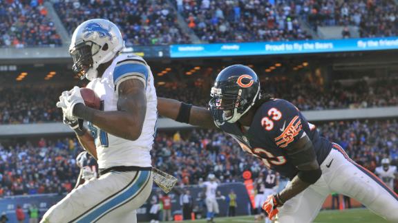 Megatron scores twice as Lions edge Bears