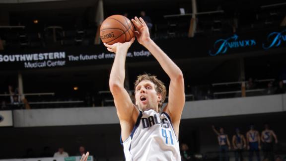 Dirk moves into 16th on all-time scoring list