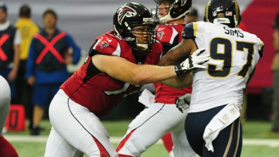 Falcons' Snelling won't play after pot arrest