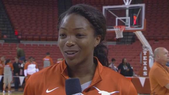 Texas' Enemkpali Posts Double-Double In Win