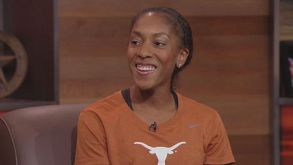 Texas Track Star Hall Defends Regional Crown