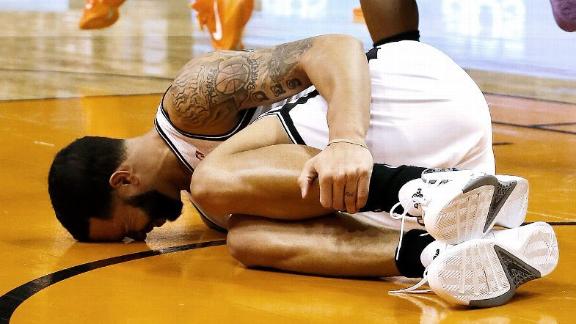 Nets' Williams, Lopez, Kirilenko, Terry out