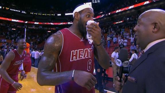 Gutierrez: LeBron leaves D-Wade head over heels