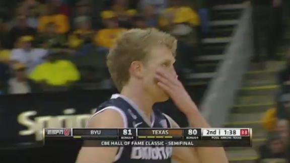 BYU Edges Texas 86-82