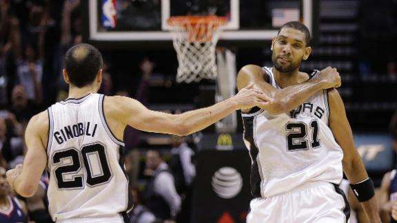 Duncan's last-second jumper boosts Spurs